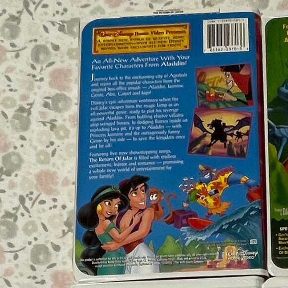 6 Disney VHS Tapes PLUS CHOICE of 1 More - Used - Picture 6 of 11